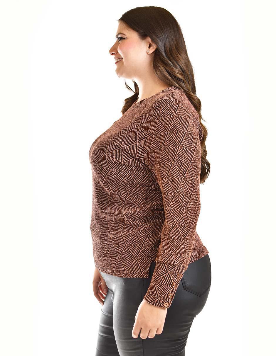 Blusa manga larga para mujer 8