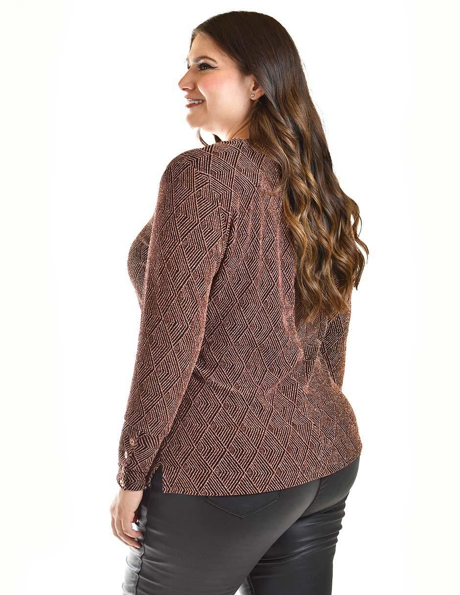 Blusa manga larga para mujer 9