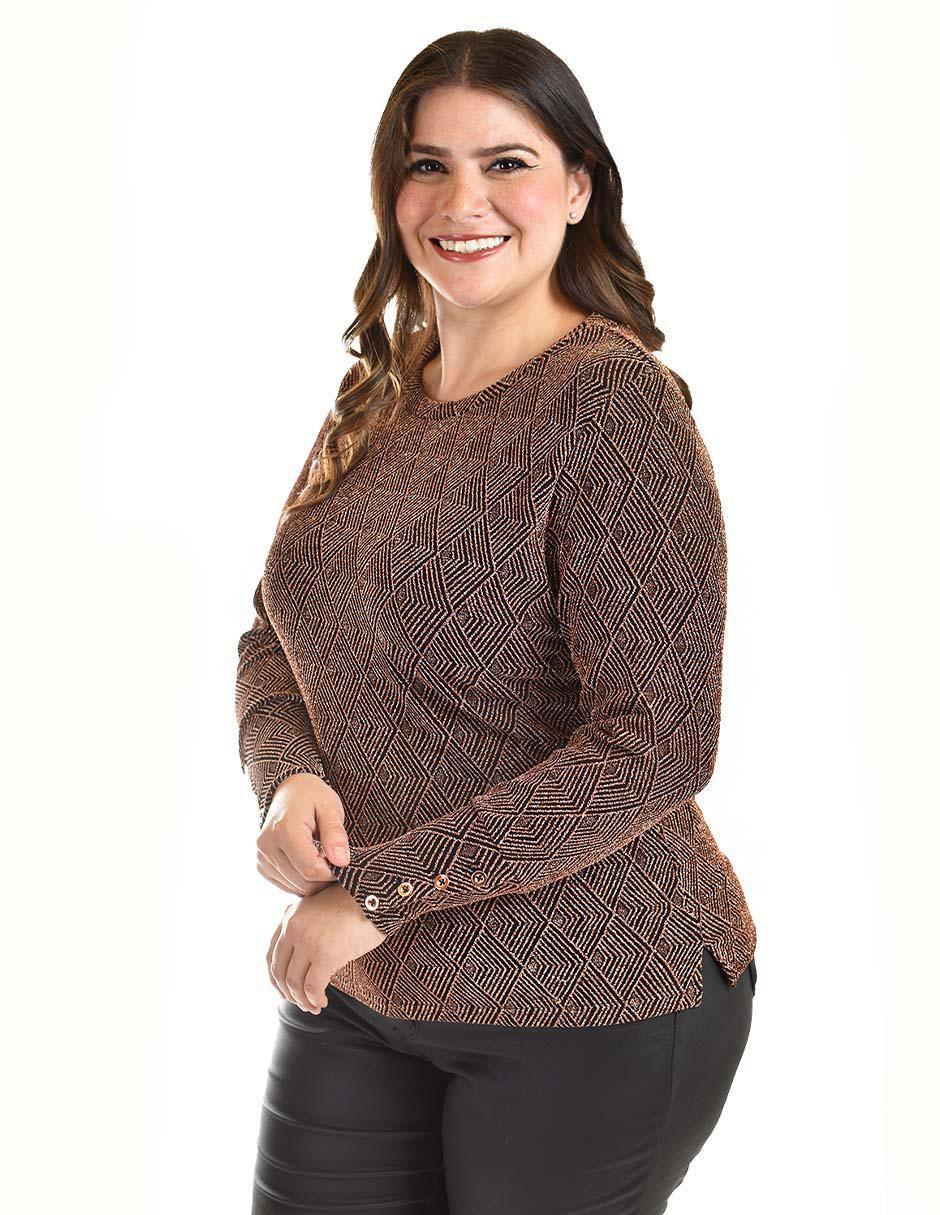 Blusa manga larga para mujer 11