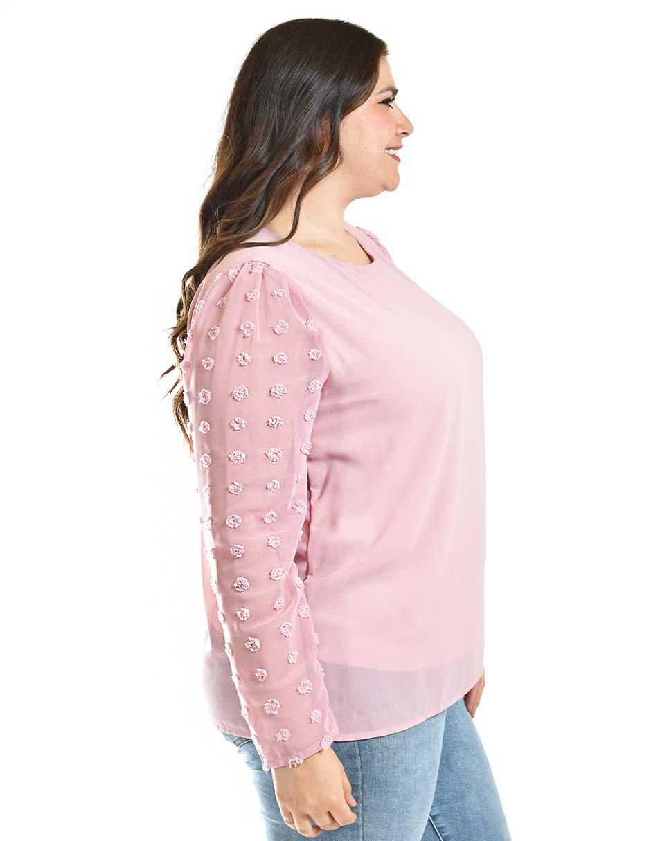 Blusa manga larga para mujer 7