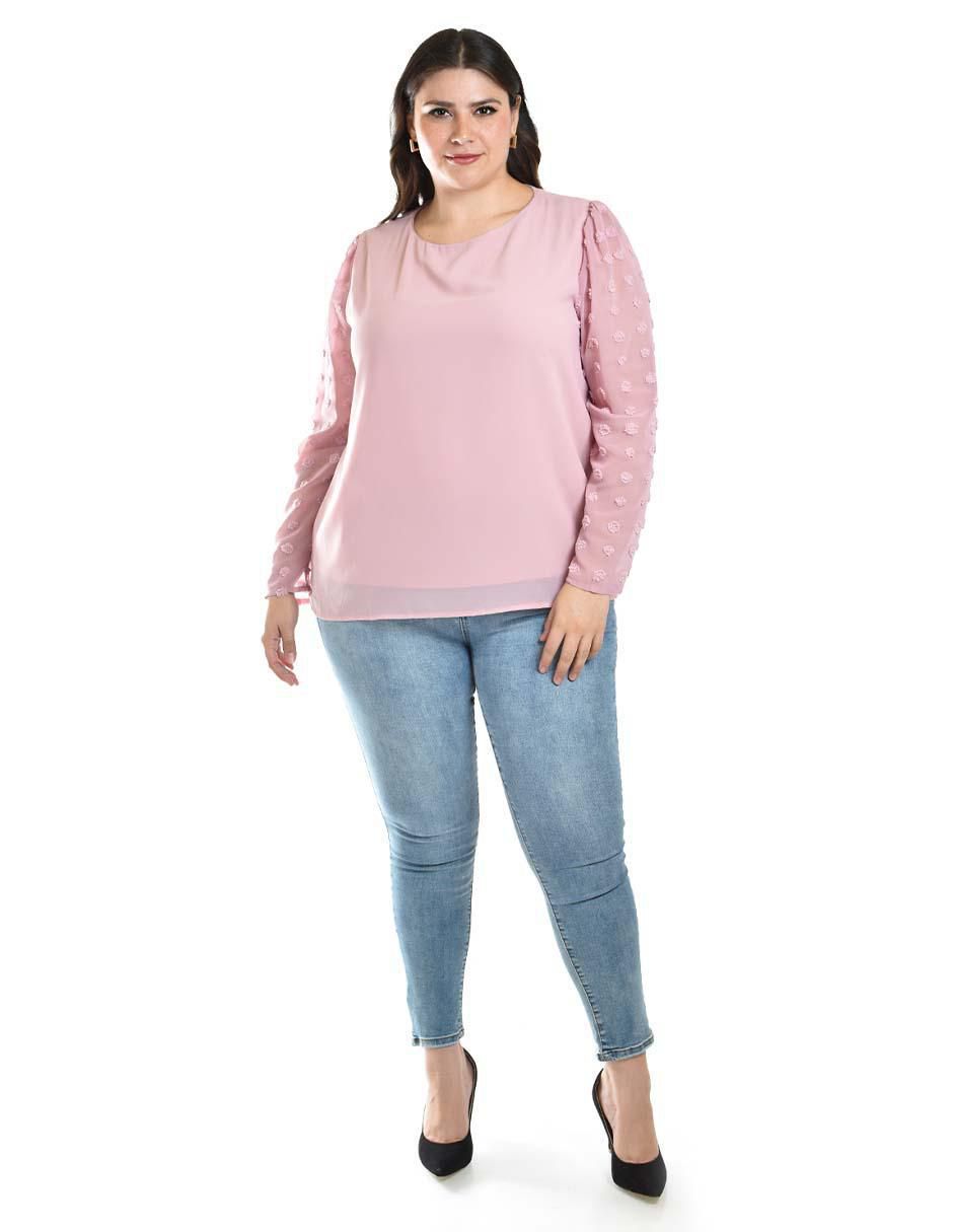 Blusa manga larga para mujer 10