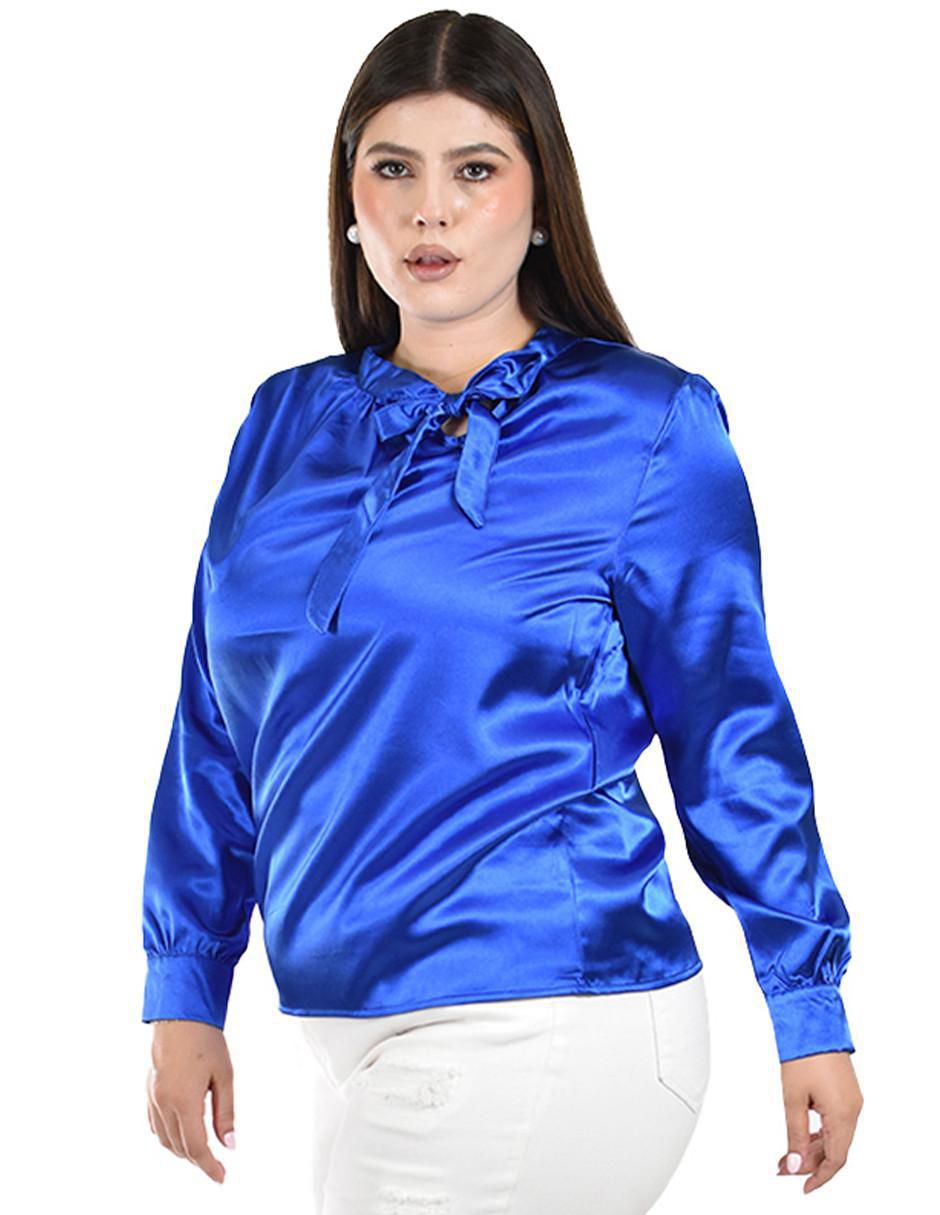 Blusa manga larga para mujer 7