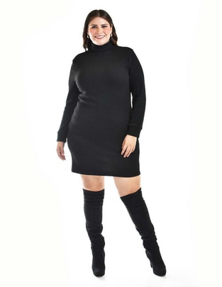 Vestido corto casual para mujer