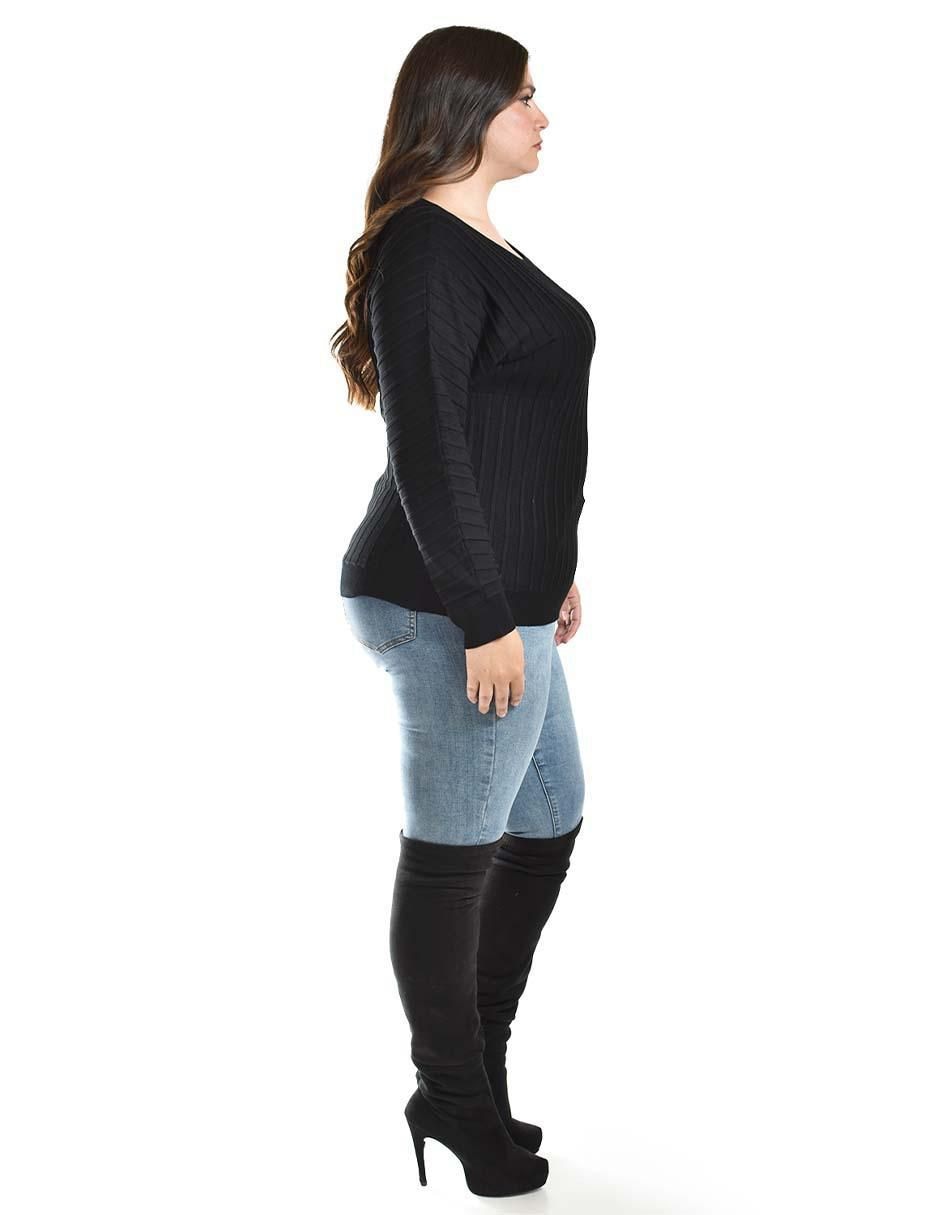 Suéter Roman Fashion cuello redondo para mujer