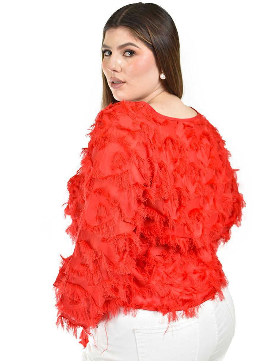 Blusa manga larga para mujer 8