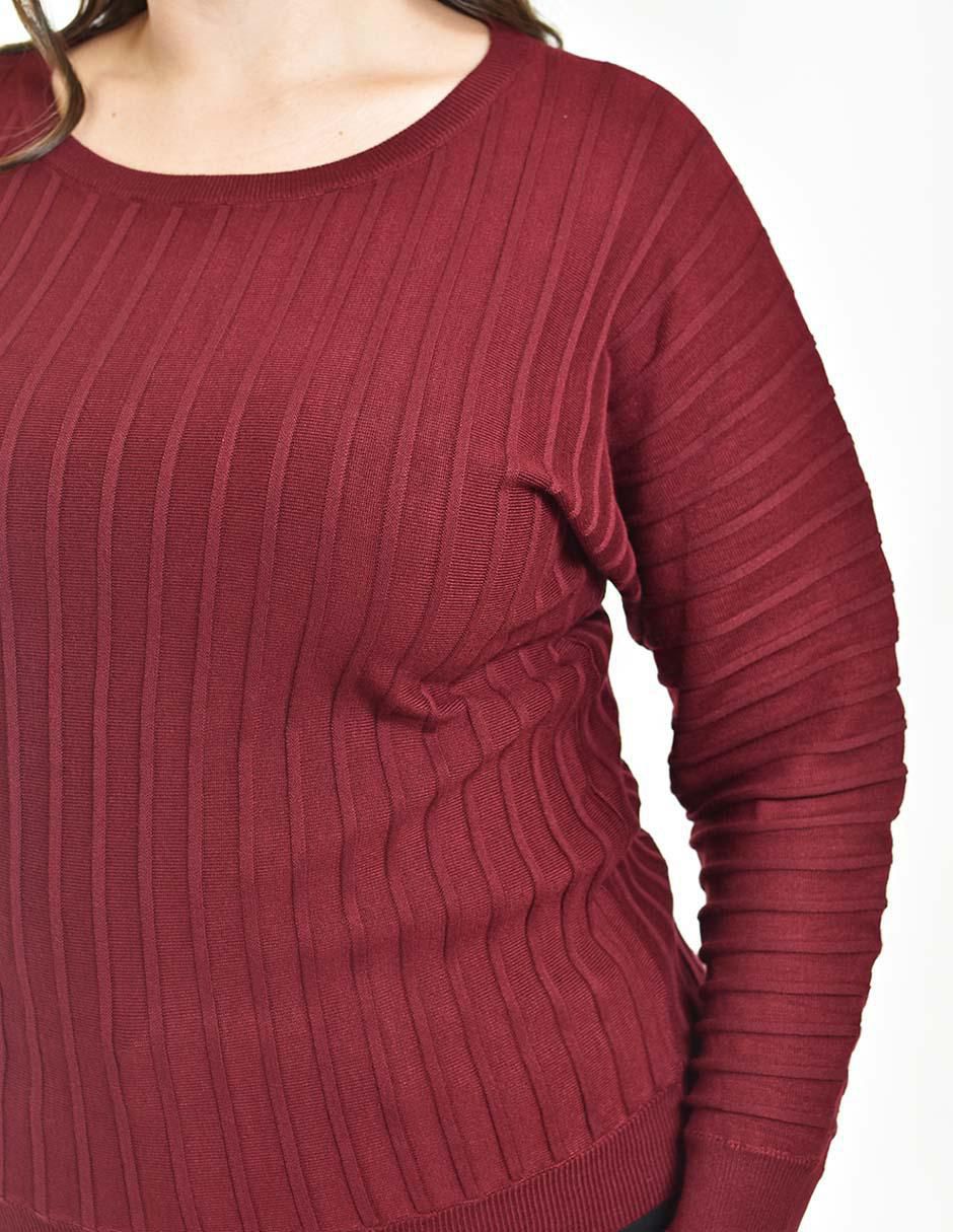 Suéter Roman Fashion cuello redondo para mujer