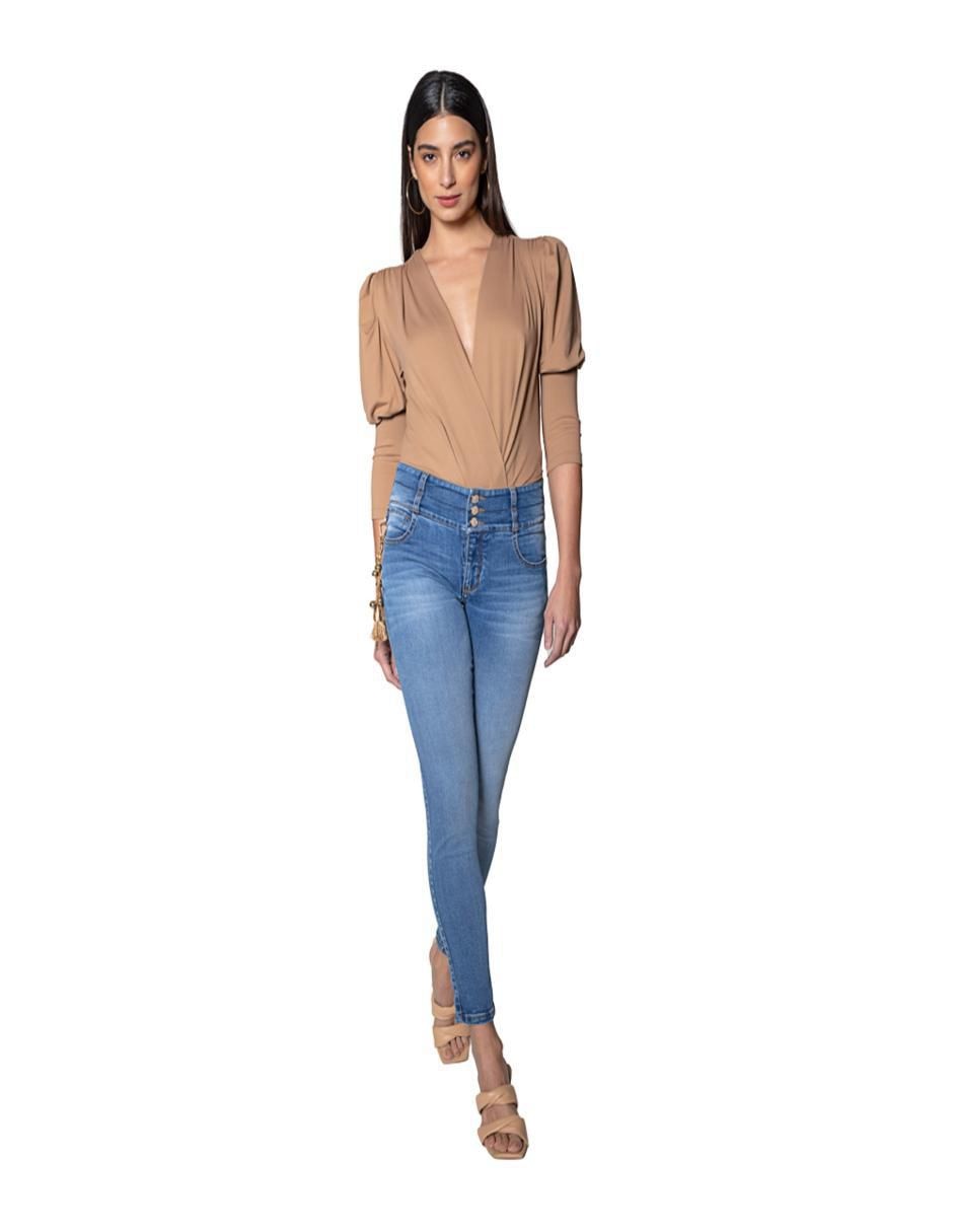 Jeans slim para mujer