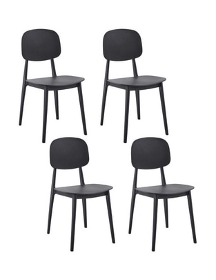 Juego de sillas plegables 4 piezas Creta Top Living de plástico
