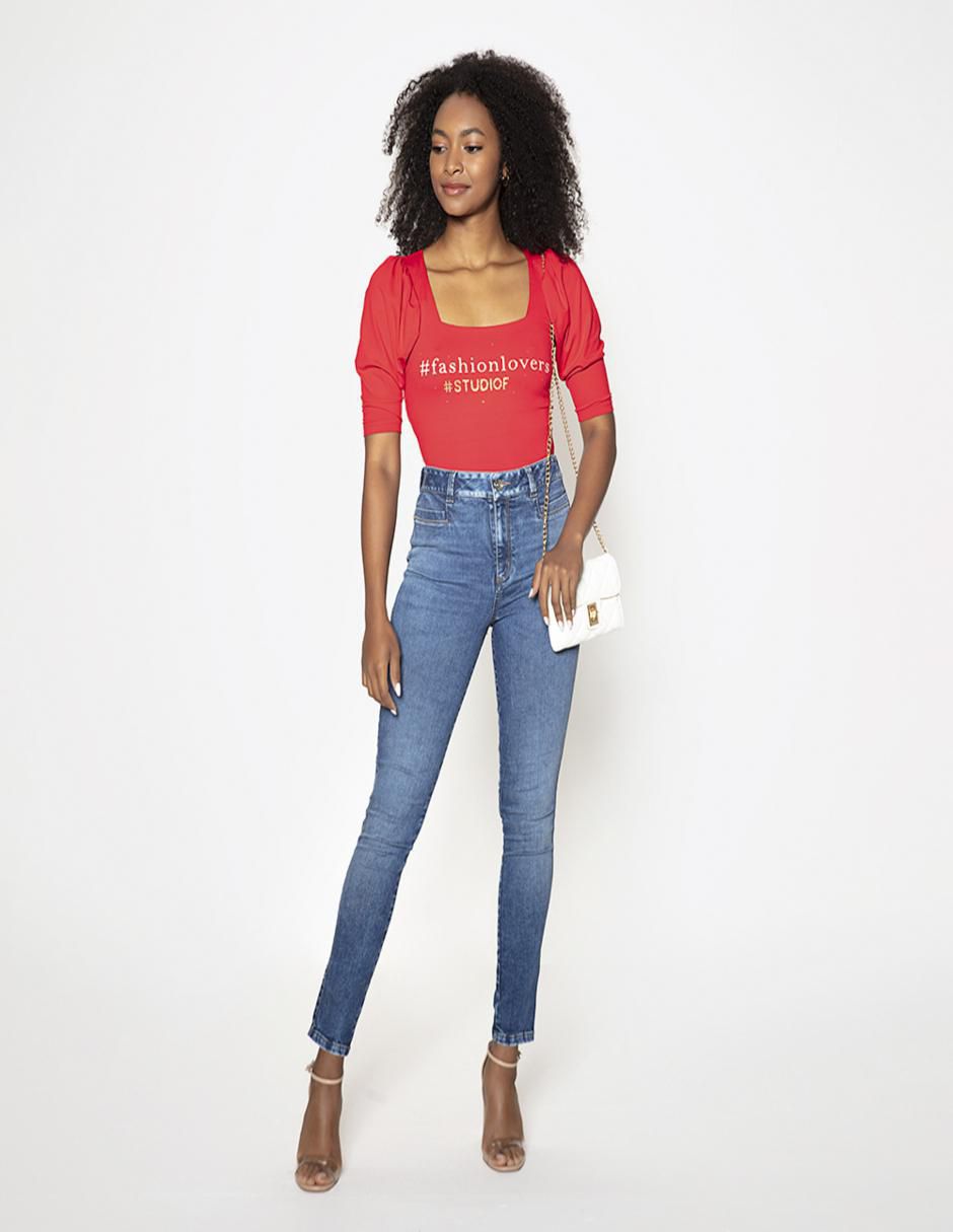 Jeans slim para mujer