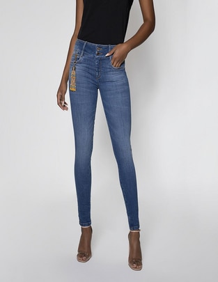 Jeans slim para mujer