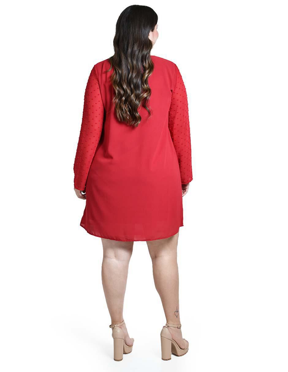 Vestido corto formal para mujer