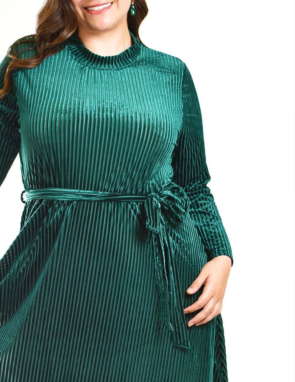Vestido midi de fiesta