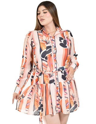 Vestido corto casual para mujer