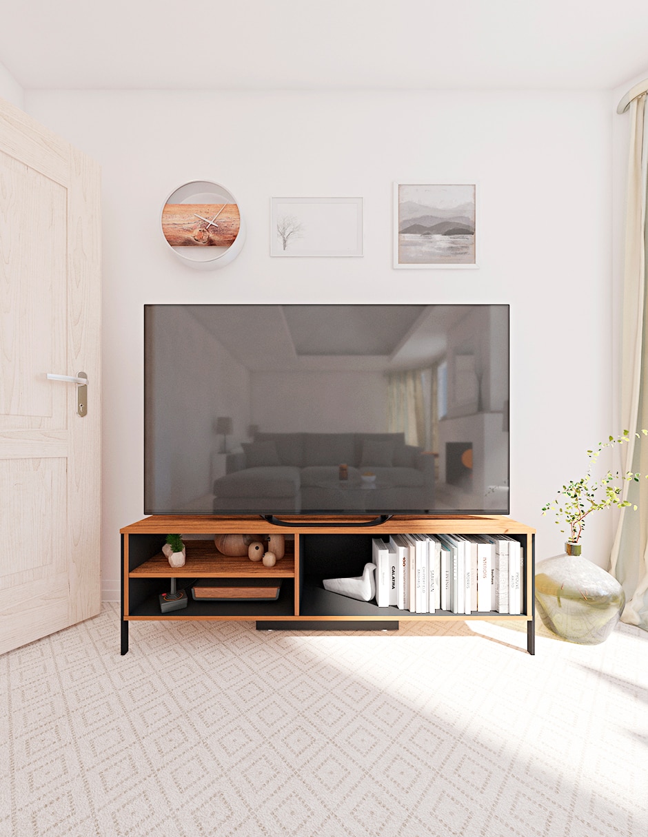 Mueble de TV armable de aglomerado