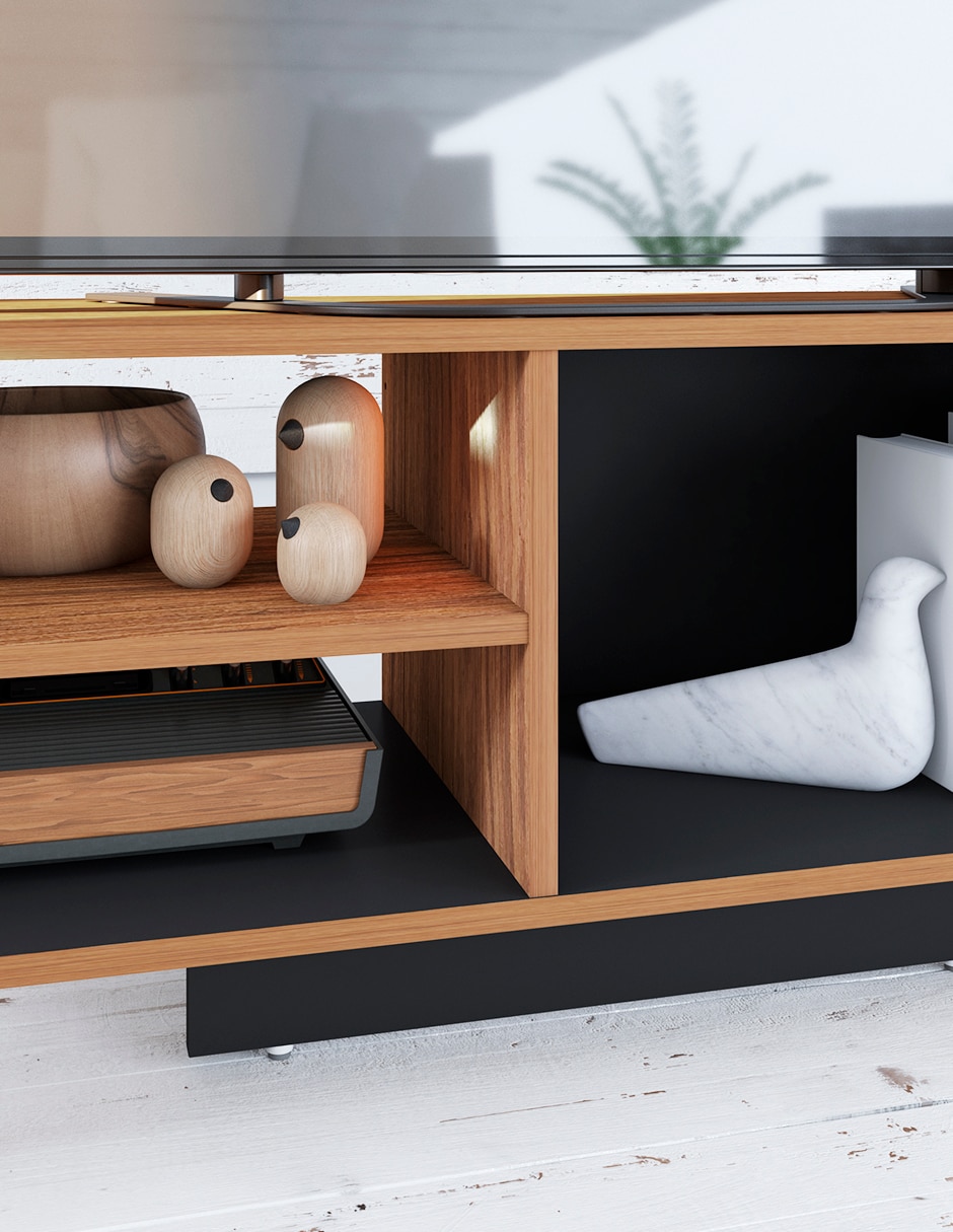 Mueble de TV armable de aglomerado