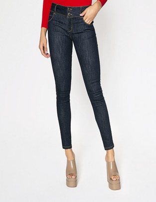 Jeans slim para mujer