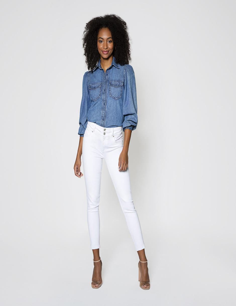 Jeans slim para mujer