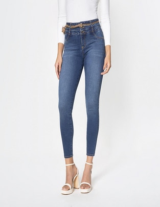Jeans slim para mujer