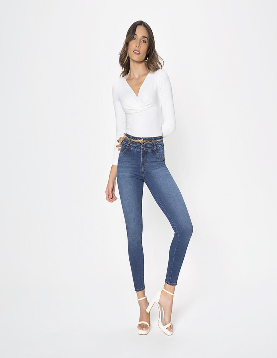 Jeans slim para mujer