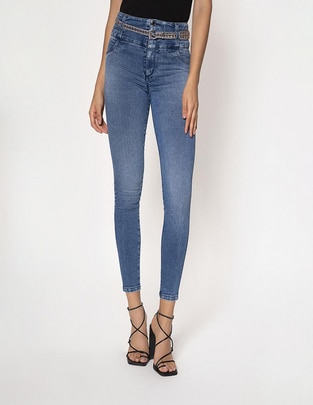 Jeans slim para mujer