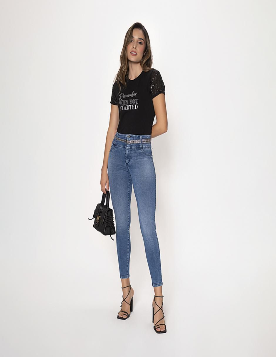 Jeans slim para mujer