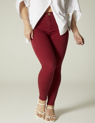 Jeans slim para mujer