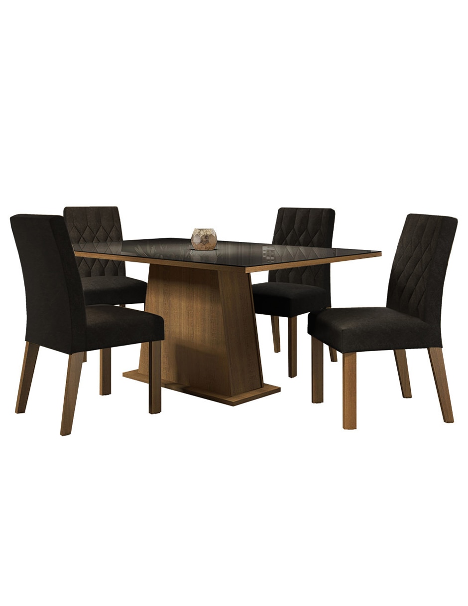 Comedor Aryeli Madesa para 4 personas