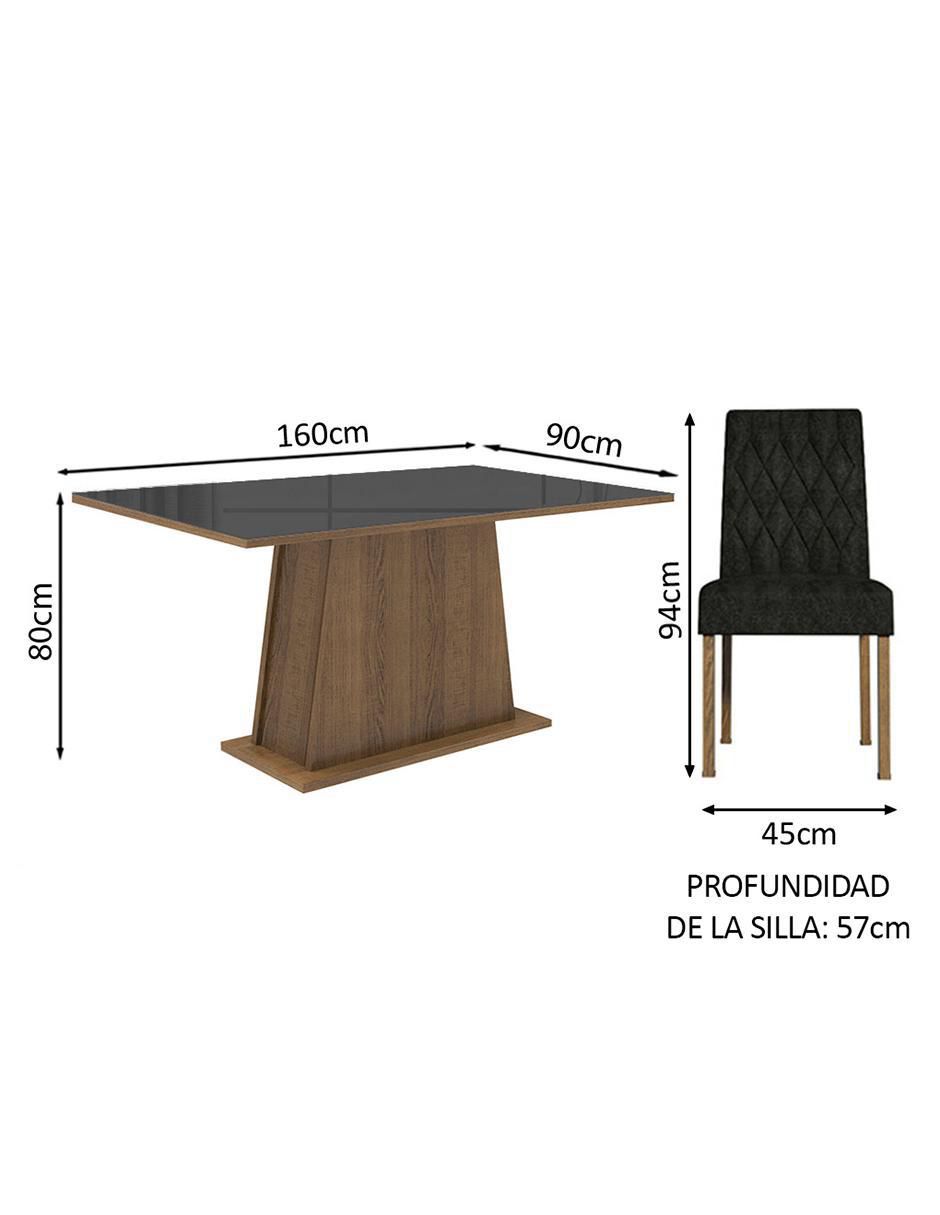 Comedor Aryeli para 4 personas 9