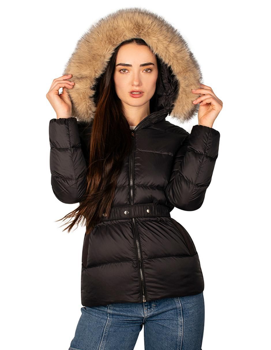 Chamarra acolchada greenlander para mujer