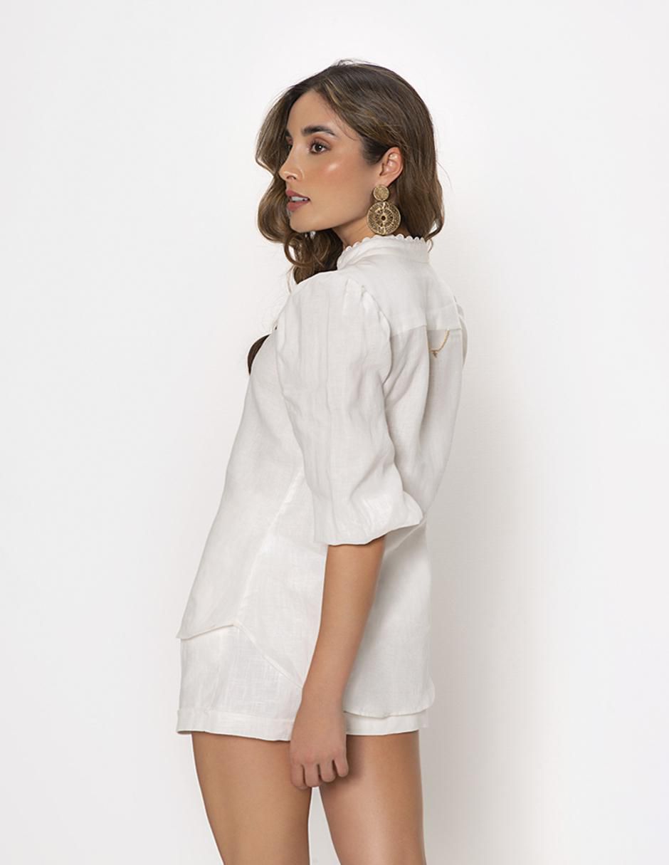 Blusa Studio F manga 3/4 para mujer