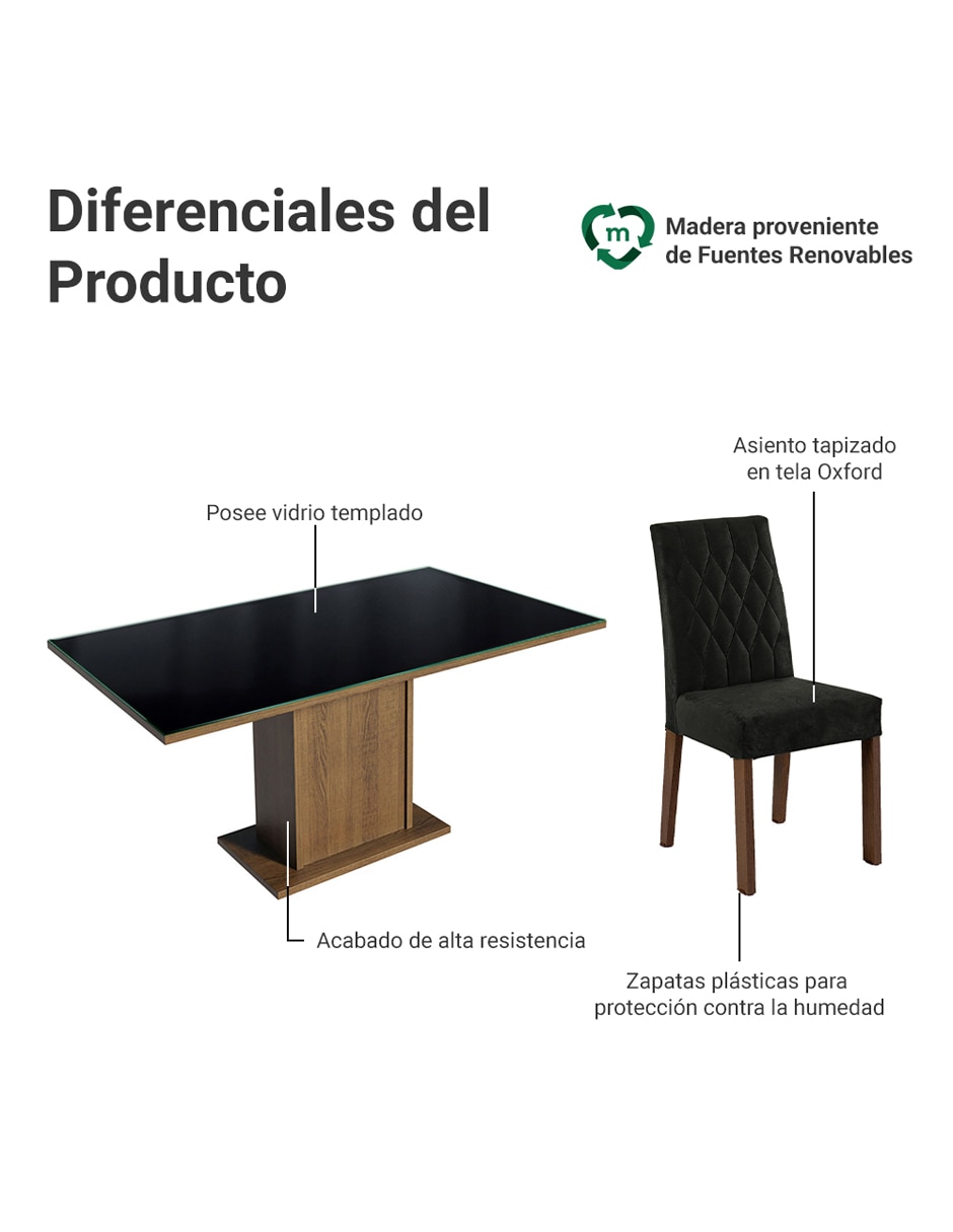 Comedor Geórgia para 2 personas 3