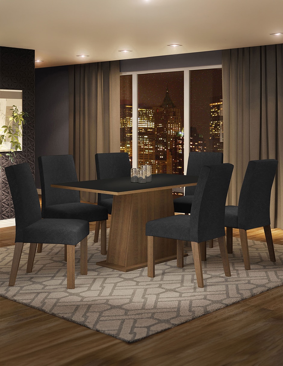 Comedor luciana para 6 personas