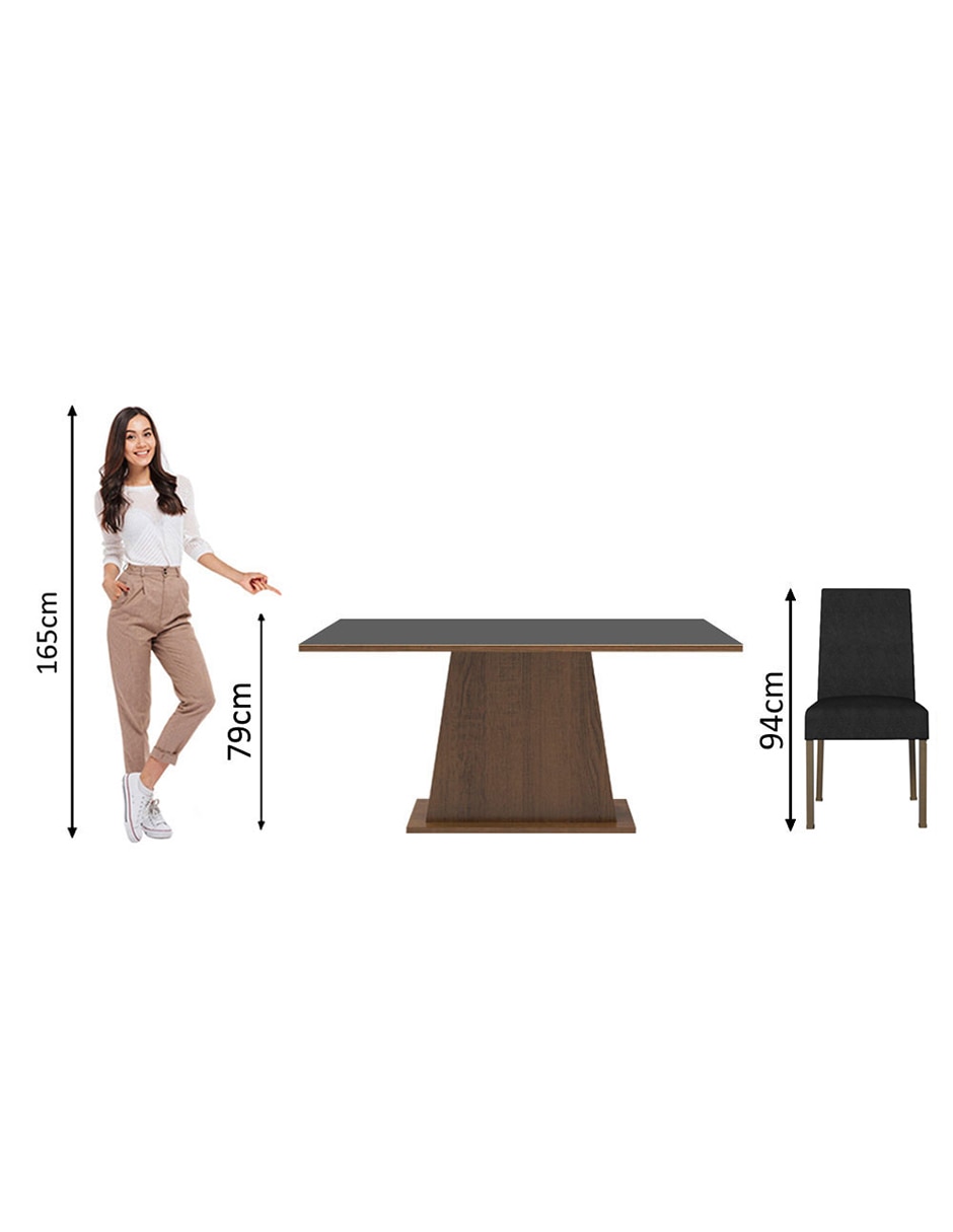 Comedor luciana para 6 personas 7