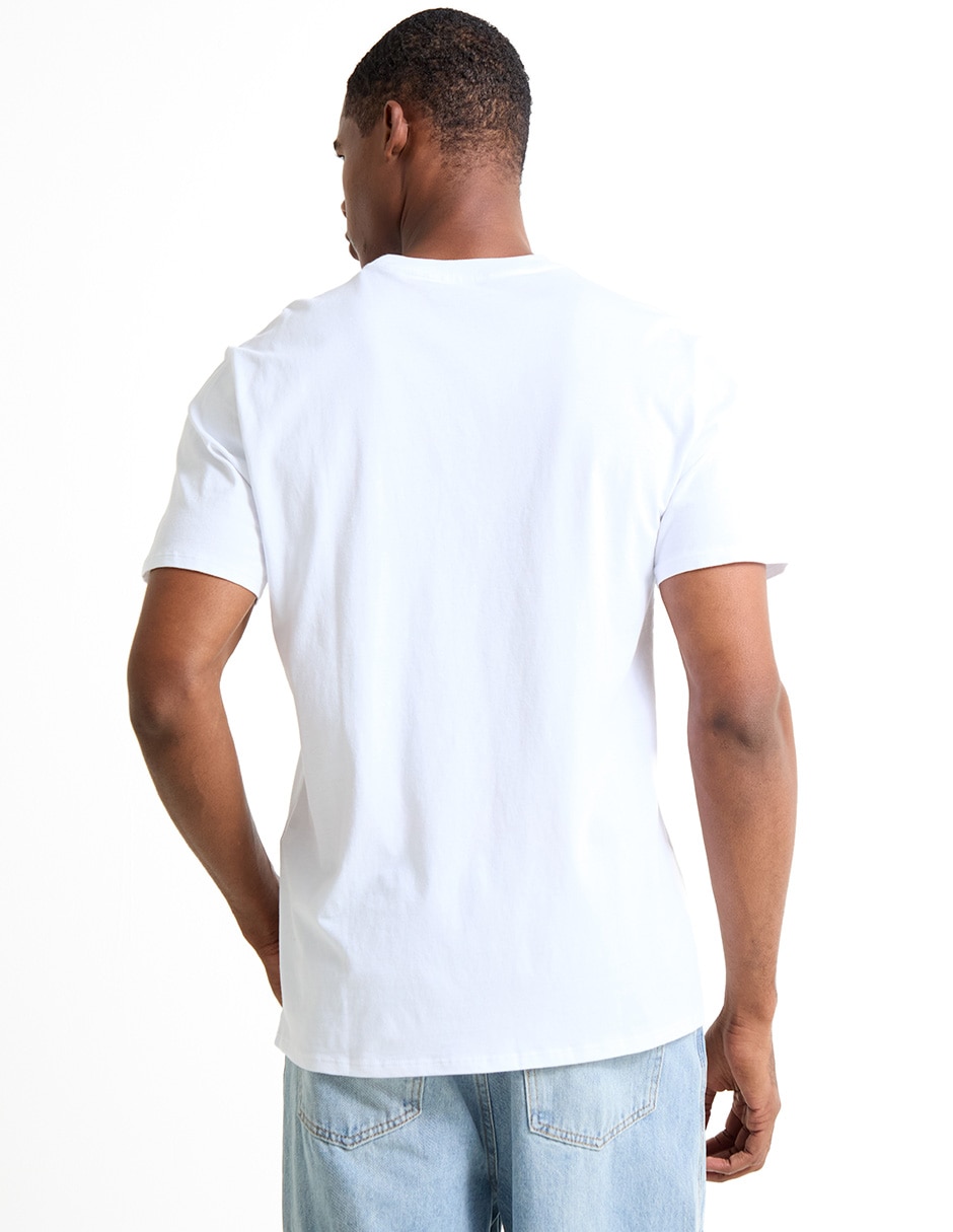 Playera cuello redondo para hombre 2