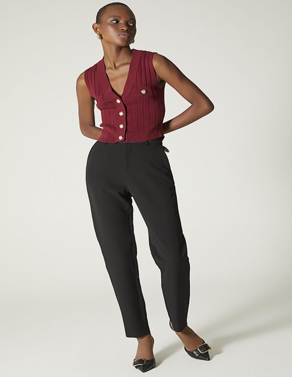 Pantalón regular para mujer