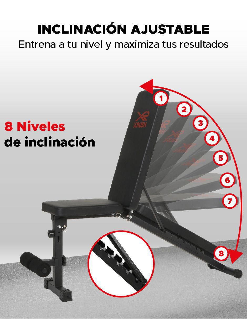 Banca para entrenamiento x-rush
