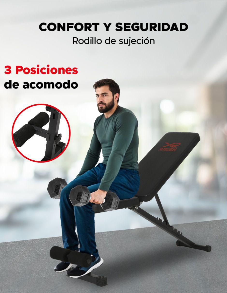 Banca para entrenamiento x-rush