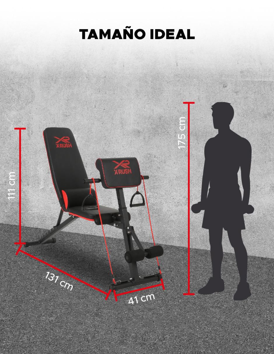 Banca para entrenamiento x-rush