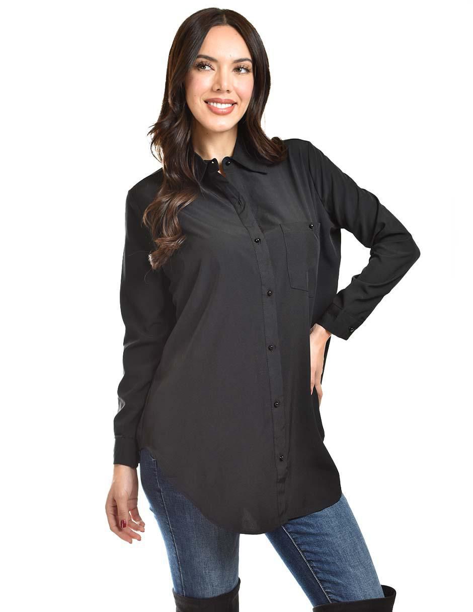 Blusa manga larga para mujer 7