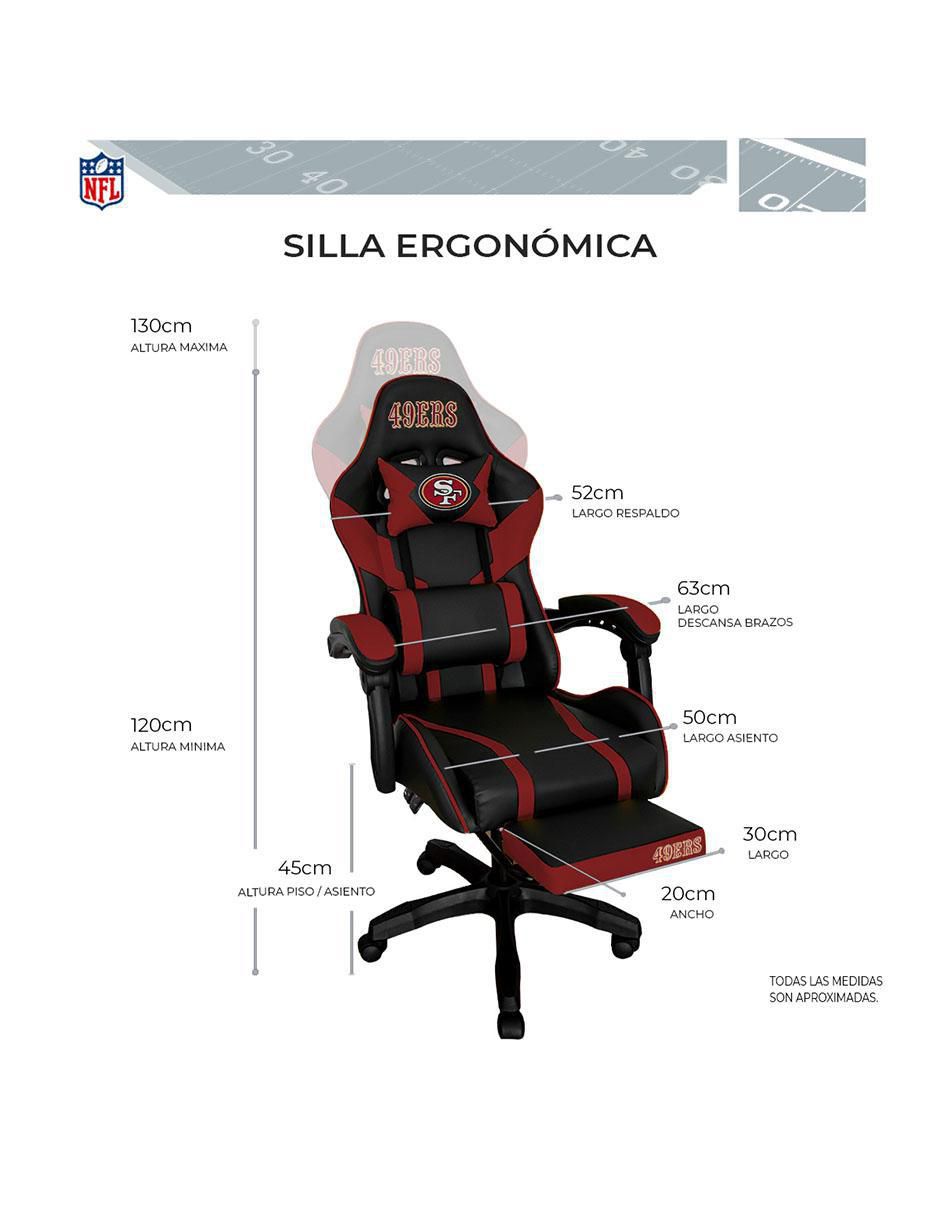 Silla gamer San Francisco 49S 8