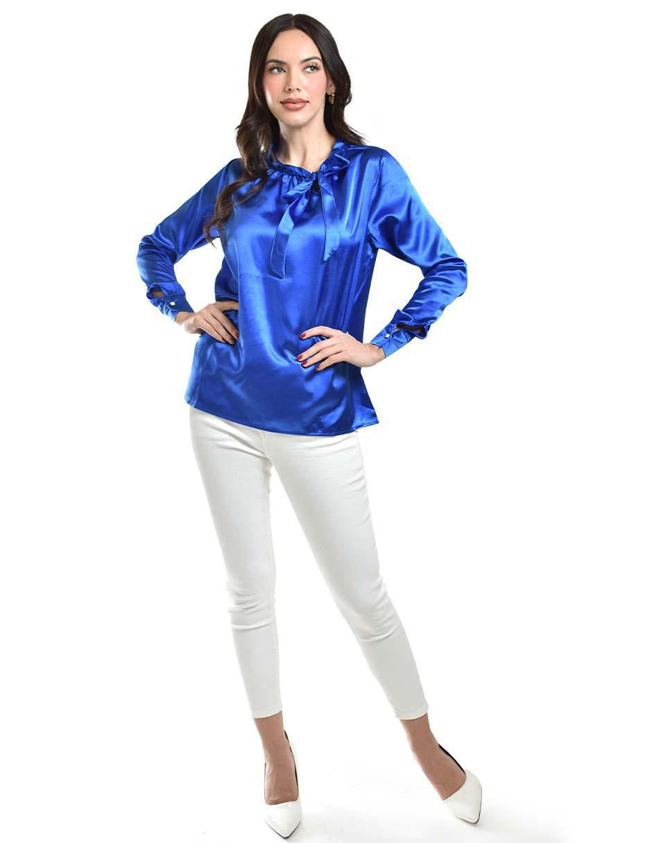 Blusa manga larga para mujer 11