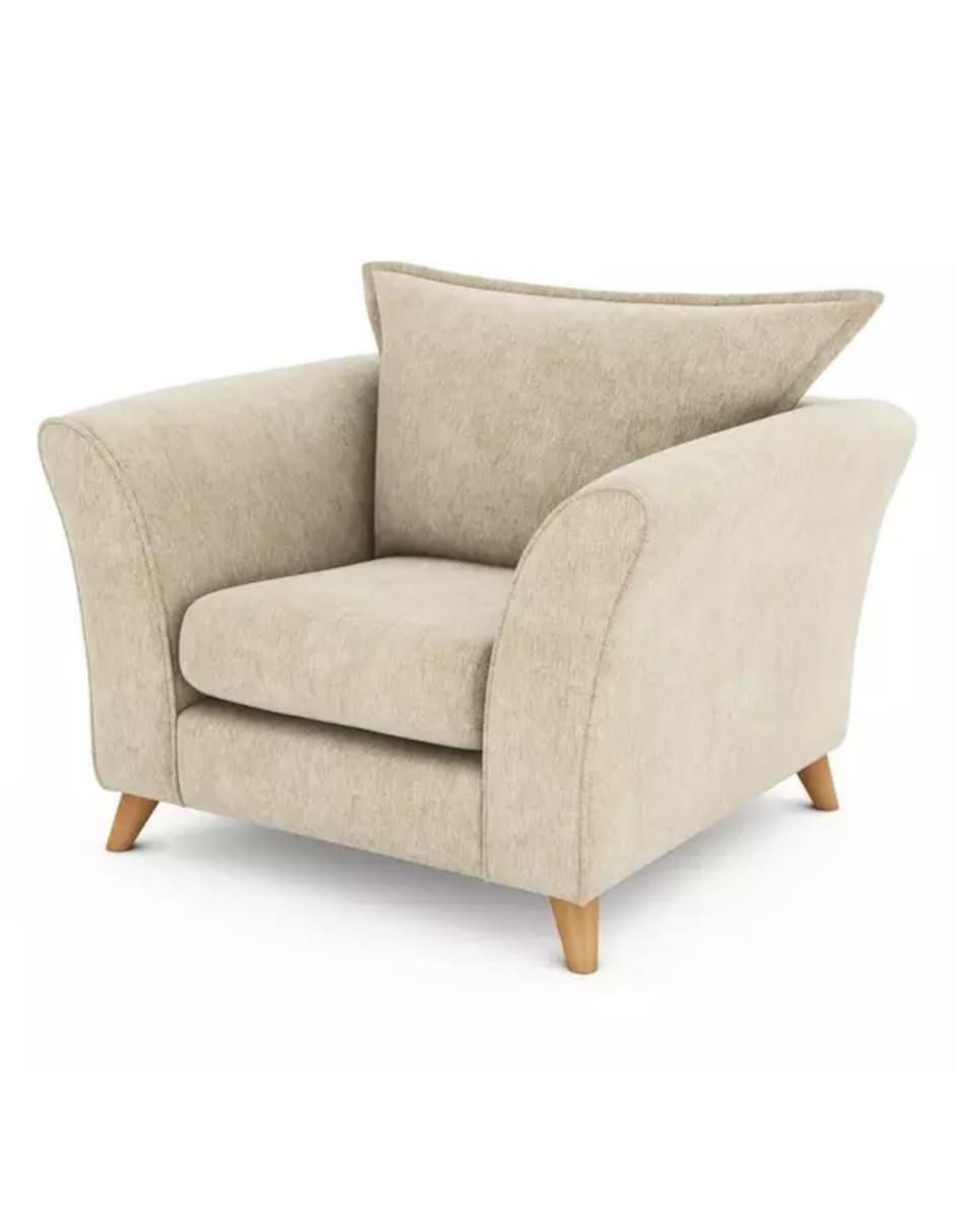 Sillón Tara de lino 3