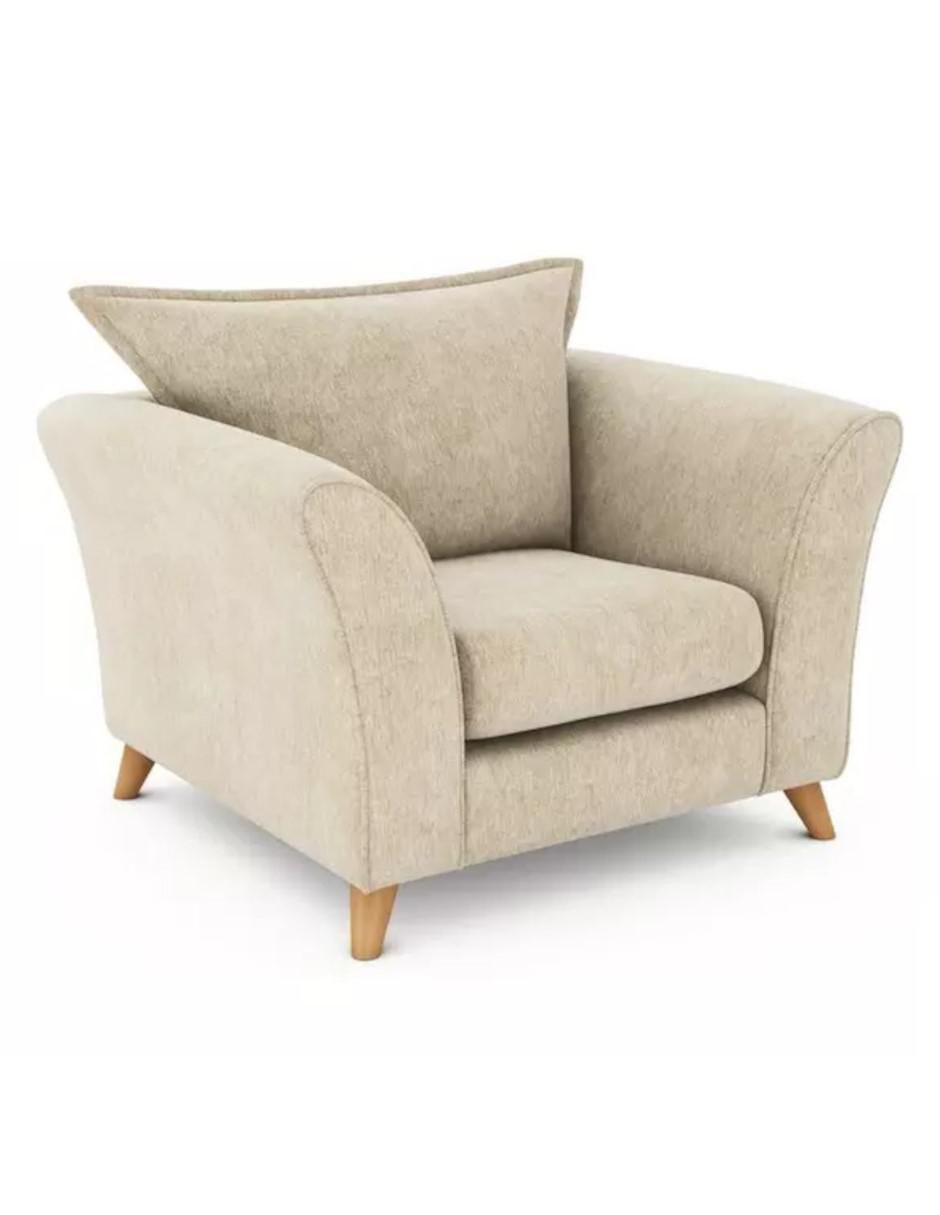 Sillón Tara de lino 2