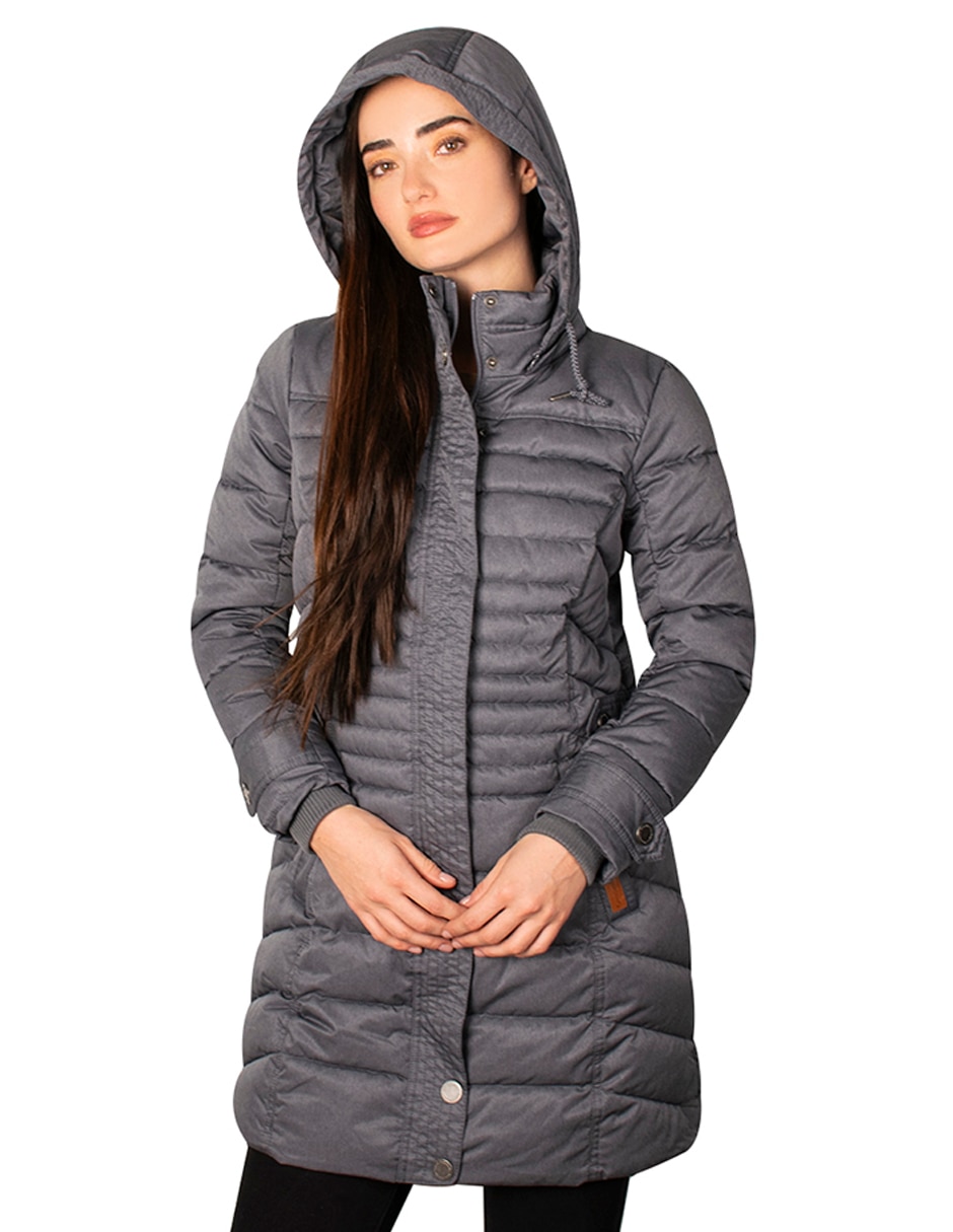 Chamarra acolchada impermeable para mujer 4