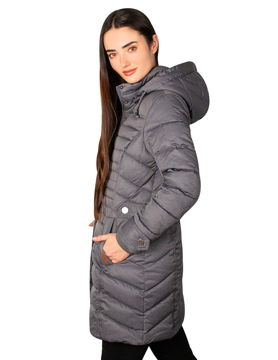 Chamarra acolchada impermeable para mujer 5