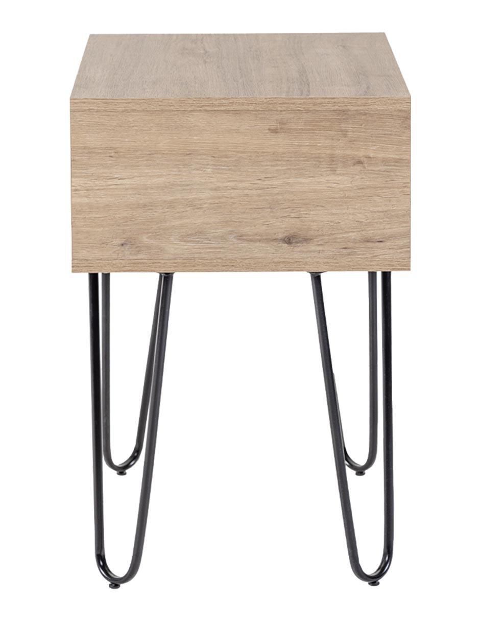 Buró armable Burnie de MDF y madera 6