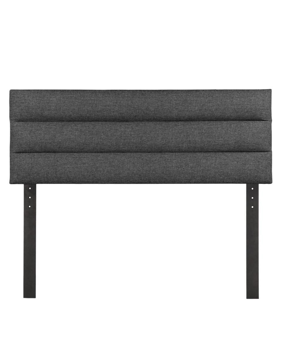 Cabecera Logan de madera y tela