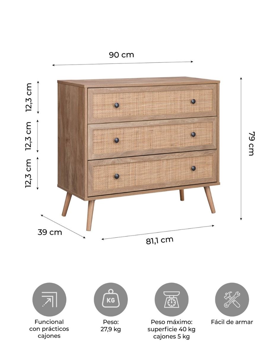 Cómoda de mdf 11