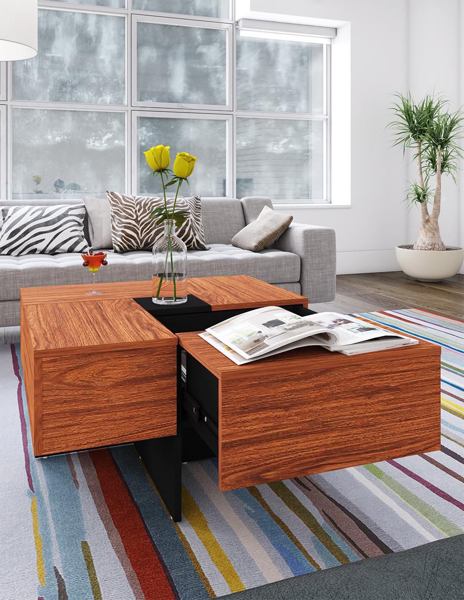 Mesa de centro extensible armable 5