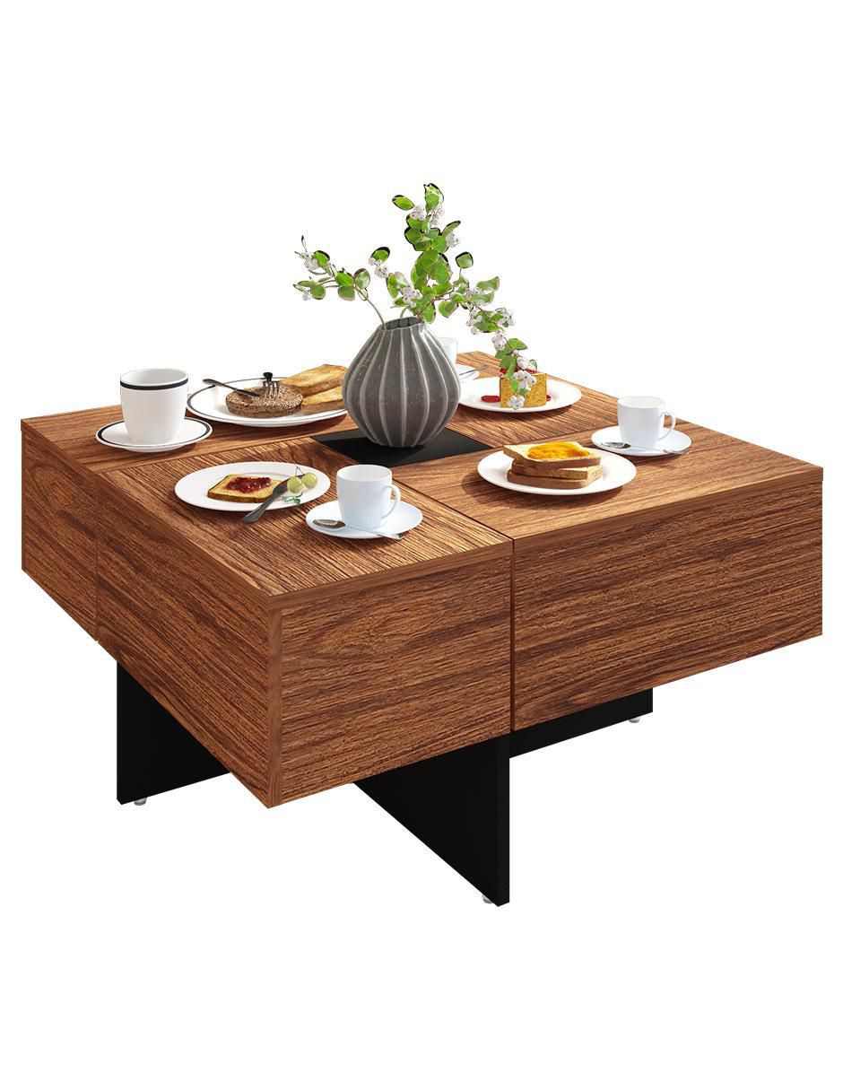 Mesa de centro extensible armable 8